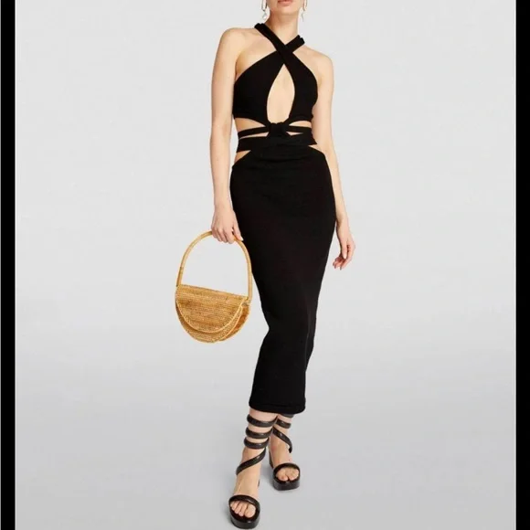 Cult Gaia Aziza Knit Dress | Black Black / S Cult Gaia Aziza Knit Dress | Black Black / S
